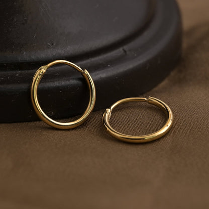 Feather-light Hoop Earrings