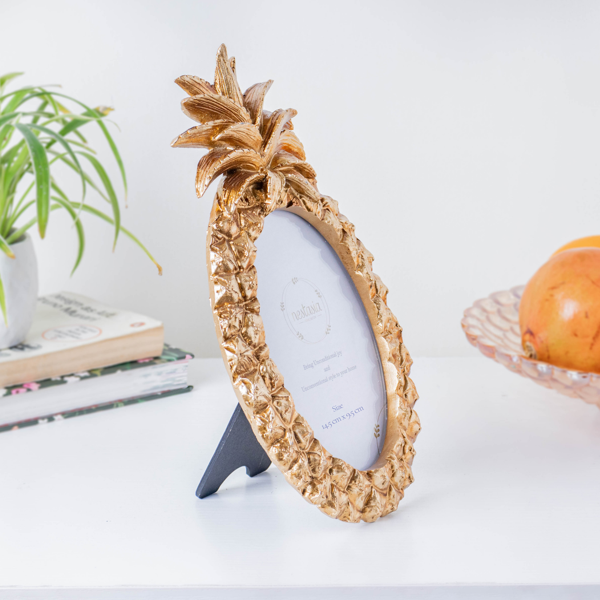 Pineapple Golden Photo Frame