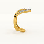 Elegance 9KT Gold Lab Grown Diamond Ring