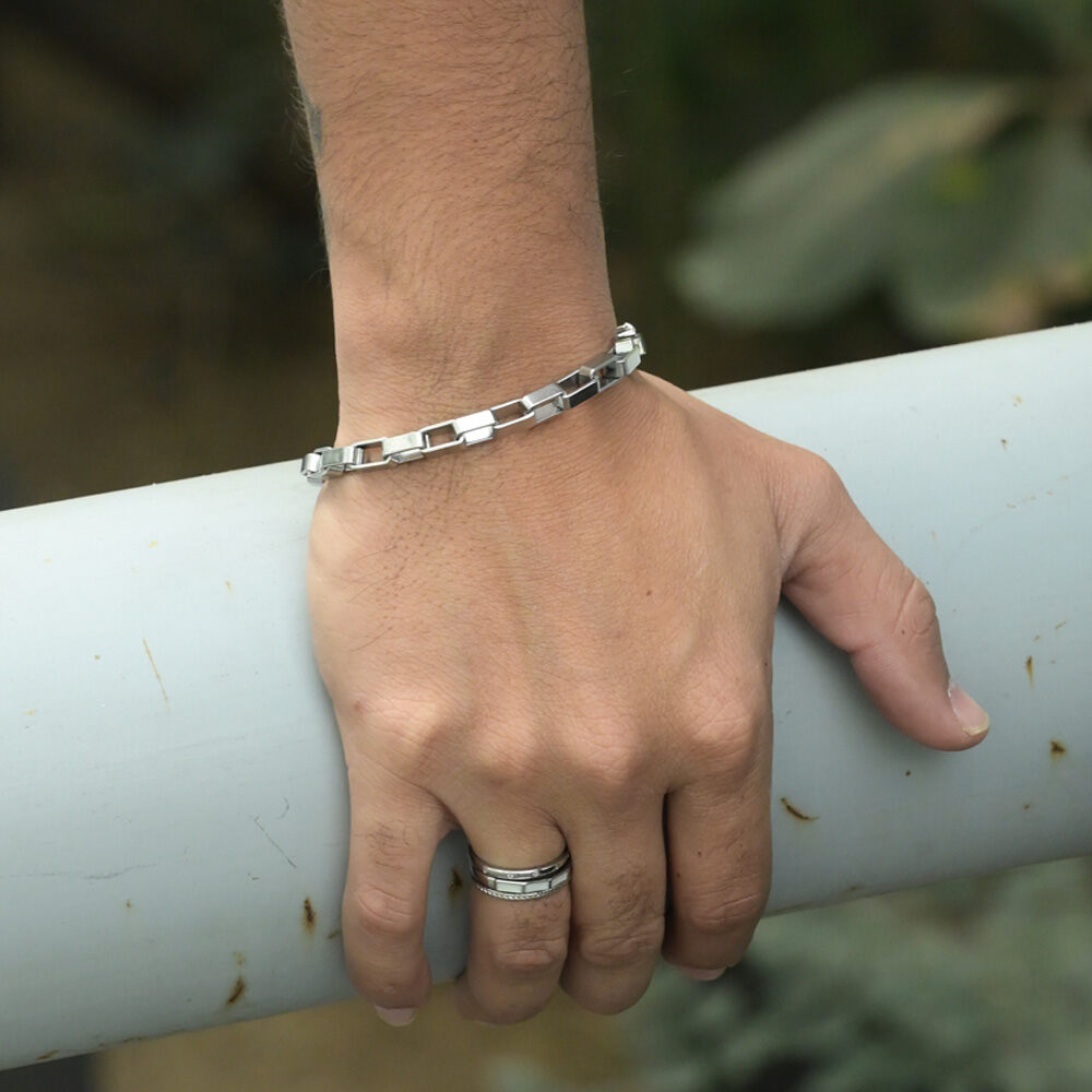 Stealthy Silver Bracelet