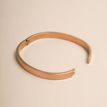 Plain Stackable Bangle Bracelet | 6MM