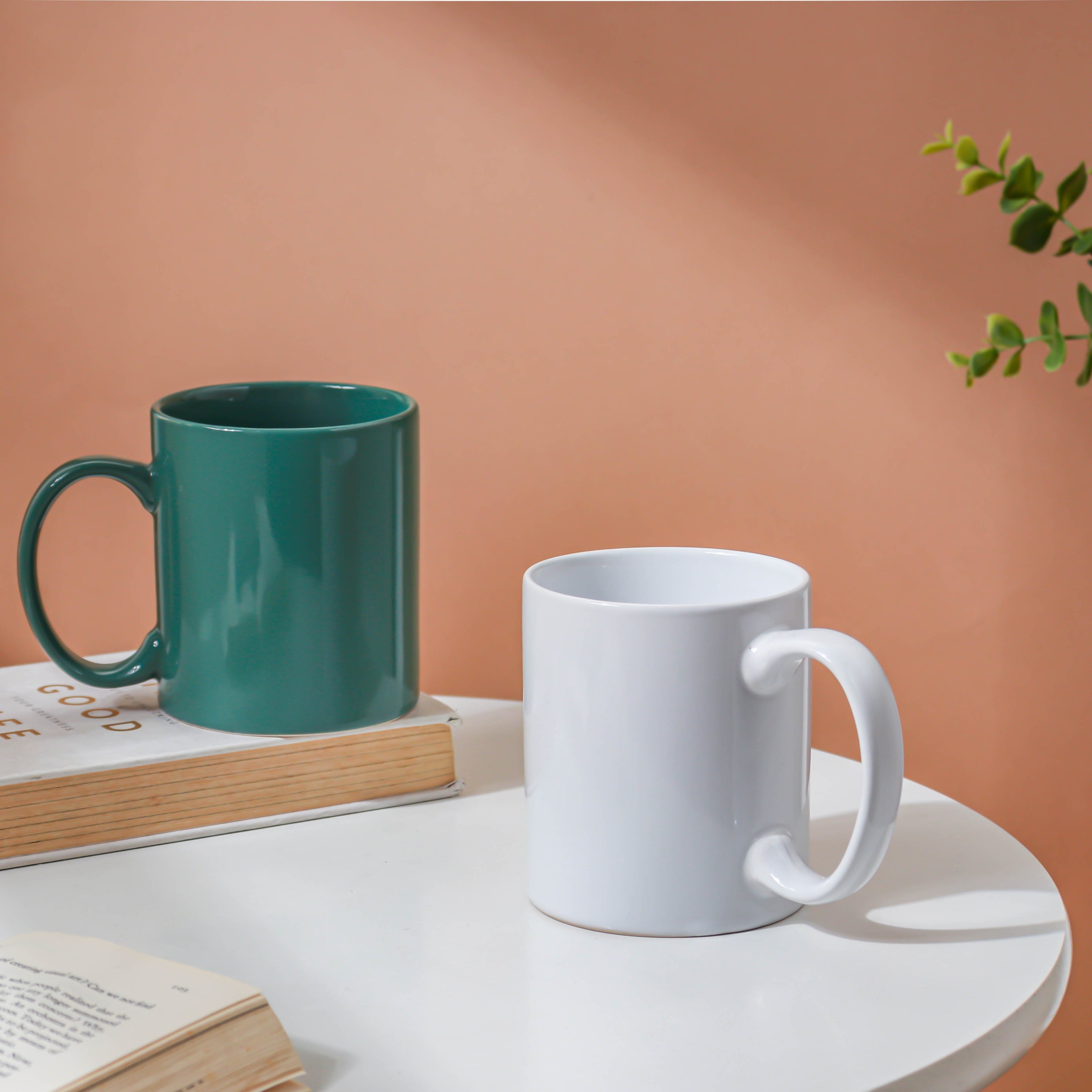 Ceramic Green Coffee Mug