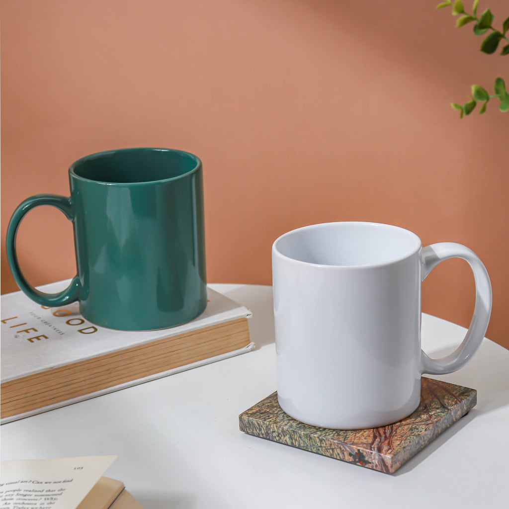 Ceramic Green Coffee Mug