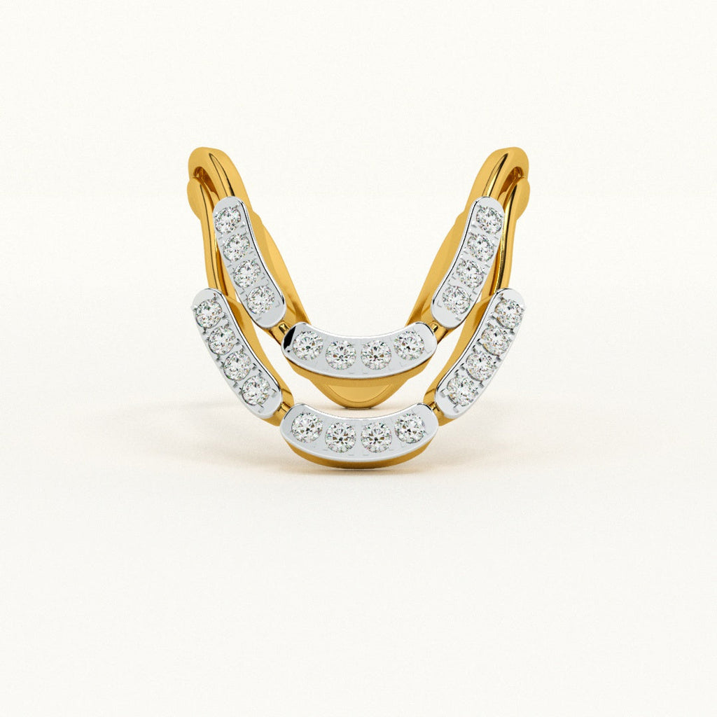Brilliance 9KT Gold Lab Grown Diamond Ring