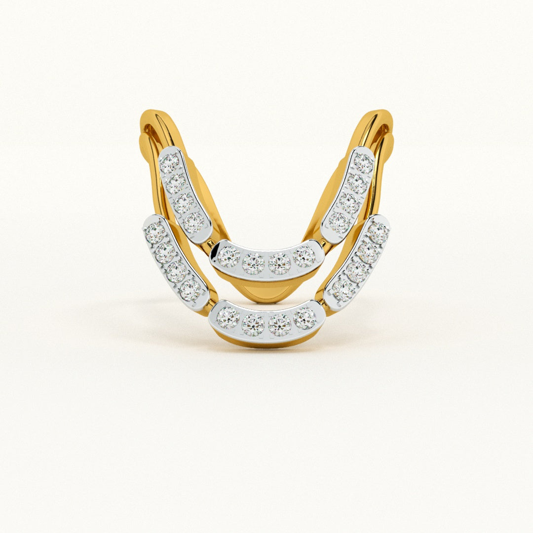 Brilliance 9KT Gold Lab Grown Diamond Ring