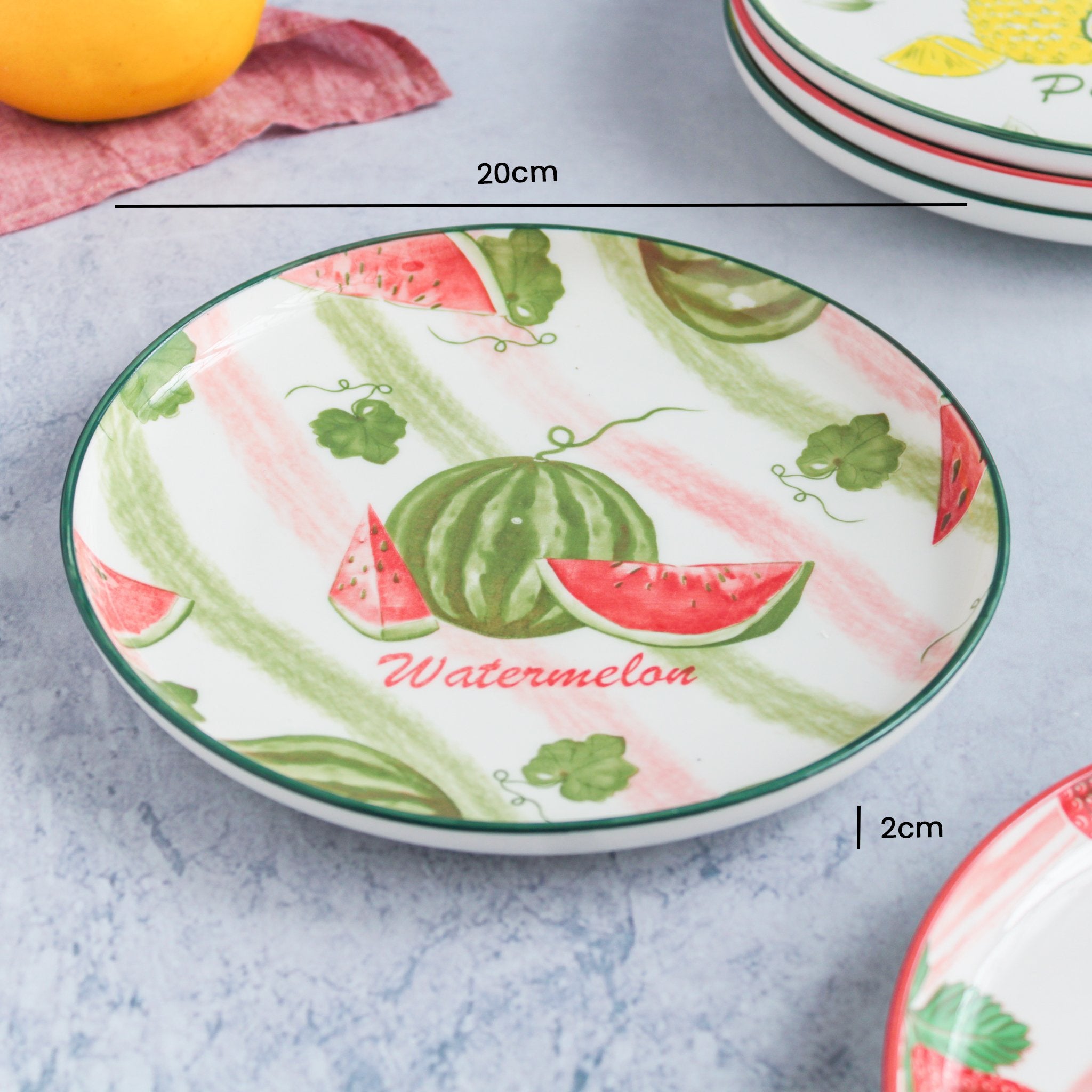 Fruit Design Plate