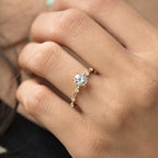 Celestial Sparkle Ring | 18K Gold Vermeil