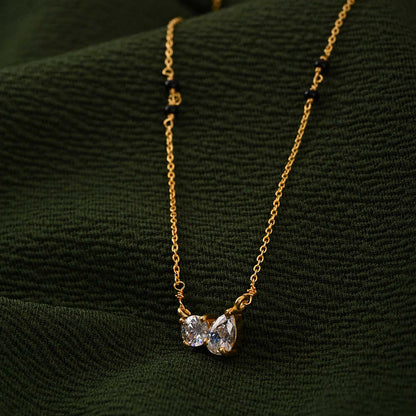 Solitaire Duality Mangalsutra