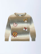 HOP Kids Brown Ombre Sweater