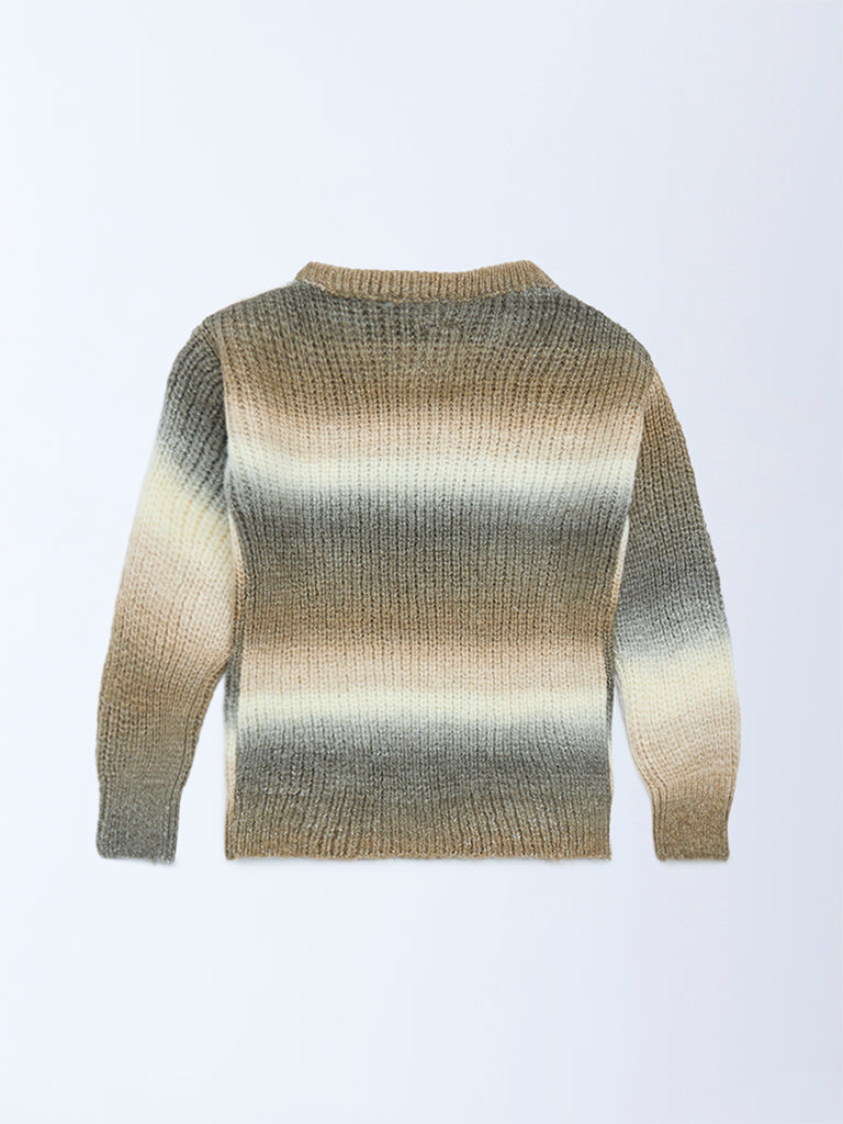 HOP Kids Brown Ombre Sweater