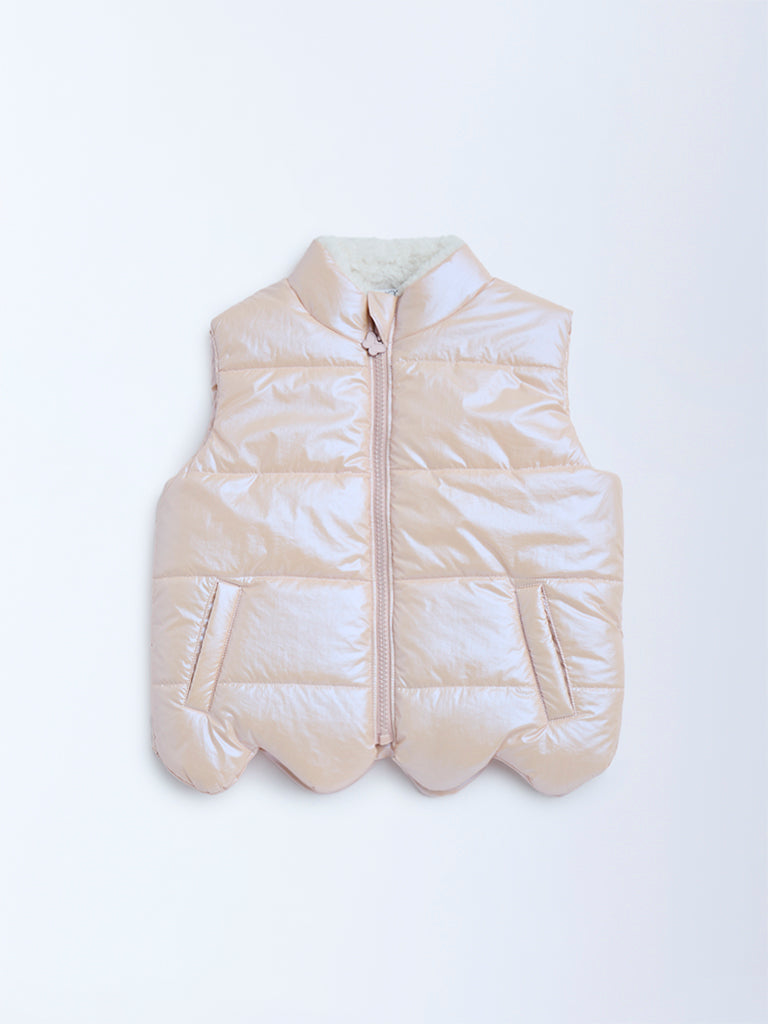 HOP Kids Light Pink Puffer Jacket