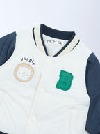 HOP Baby White Embossed Jacket