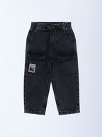 HOP Kids Charcoal Mid-Rise Jeans
