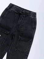 HOP Kids Charcoal Mid-Rise Jeans