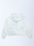 Y&F Kids Charcoal Printed Cotton-Blend Hoodie