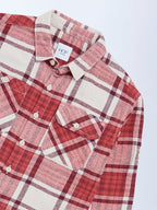 HOP Kids Red Checkered Cotton Shirt
