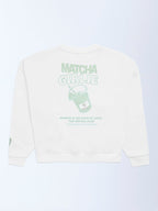 Y&F Kids Off-White Printed Cotton-Blend Sweatshirt