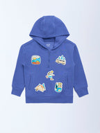 HOP Kids Lavender Cotton-Blend Hoodie
