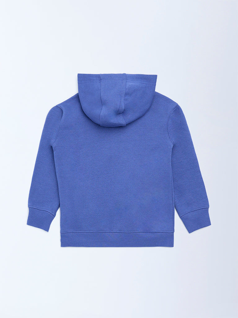 HOP Kids Lavender Cotton-Blend Hoodie