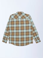 Y&F Kids Multicolour Checks Pattern Cotton Shirt