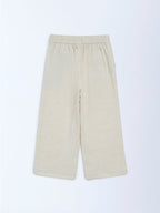 Utsa Kids Off-White Cotton-Blend Pants - (2-8yrs)