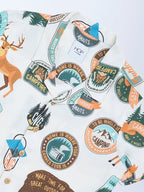 HOP Kids Off-White Printed Shirt