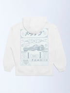 Y&F Kids Off-White Printed Cotton-Blend Hoodie