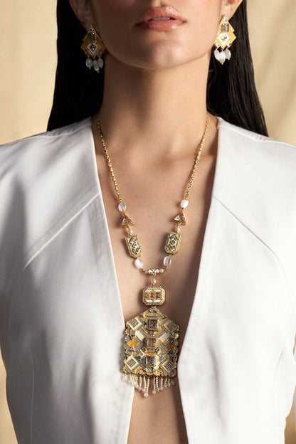 Amelia Angular Necklace