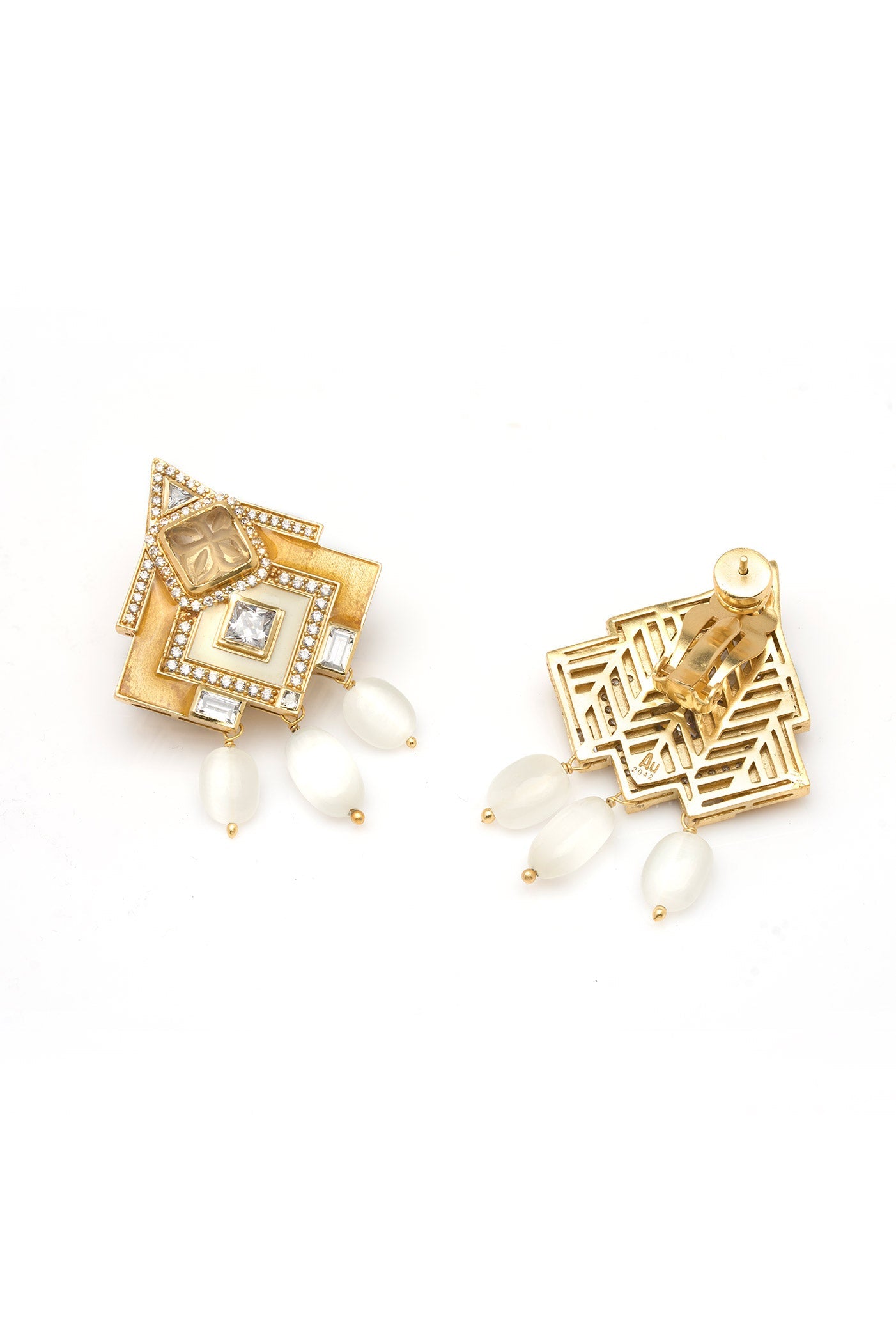 Amelia Angular Earrings