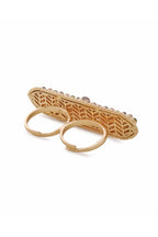 Azra Double Motif Ring