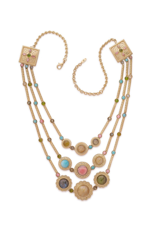Azra Multi Strand Necklace