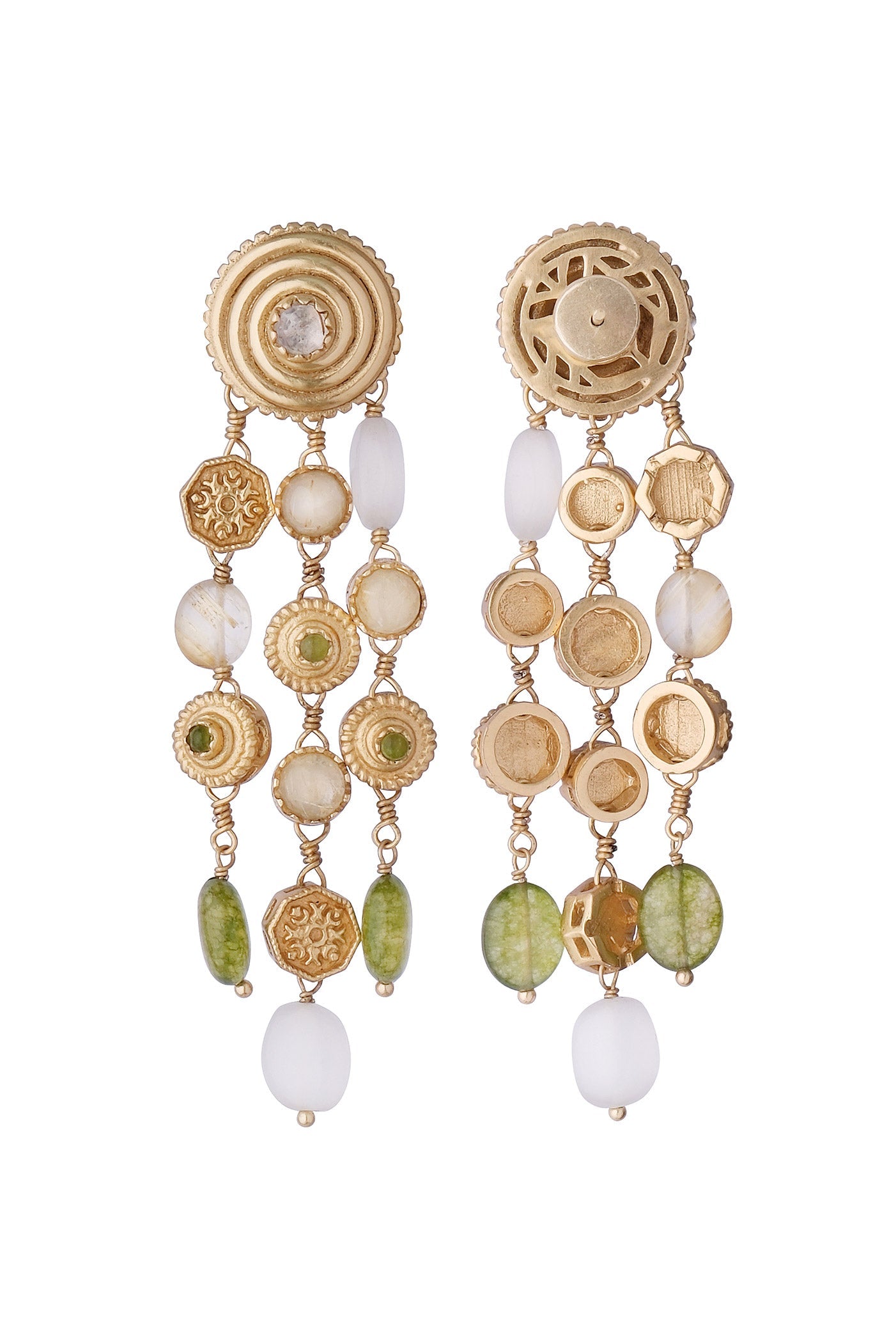 Azra Classic Multi Strand Earrings