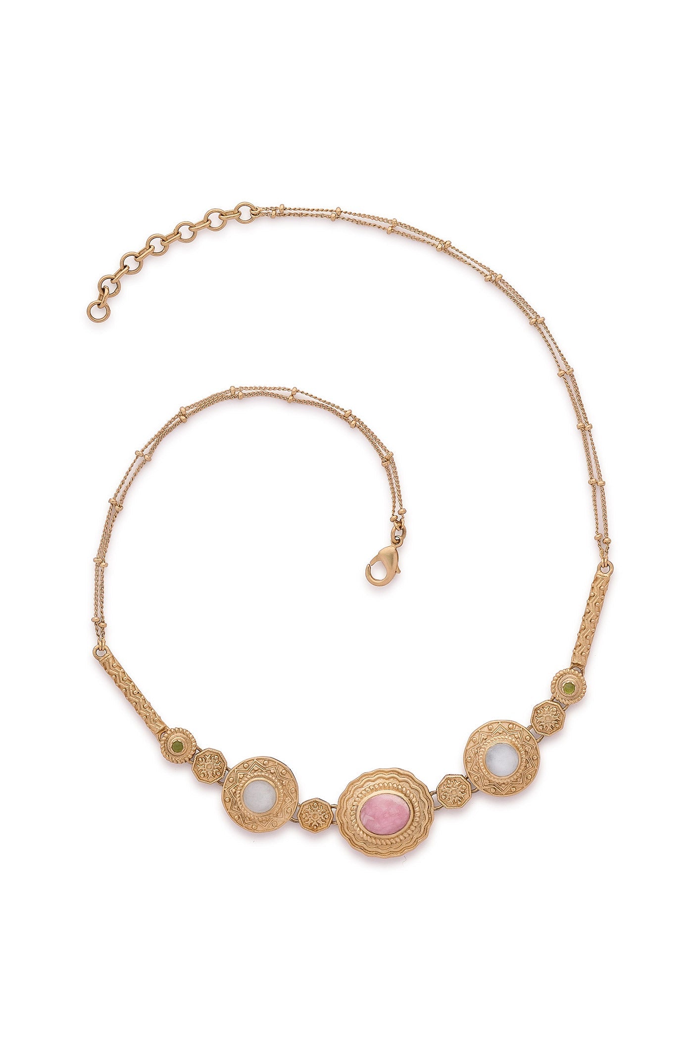 Azra Multi Motif Necklace