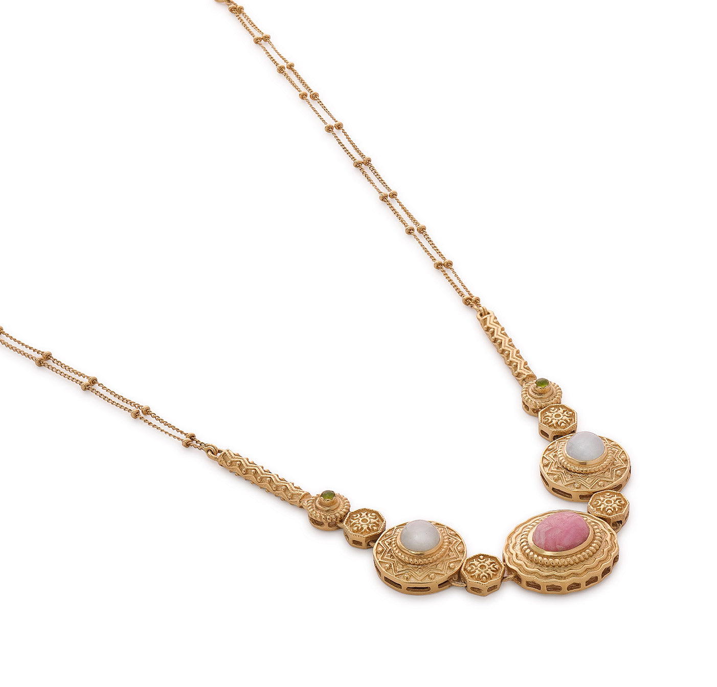 Azra Multi Motif Necklace