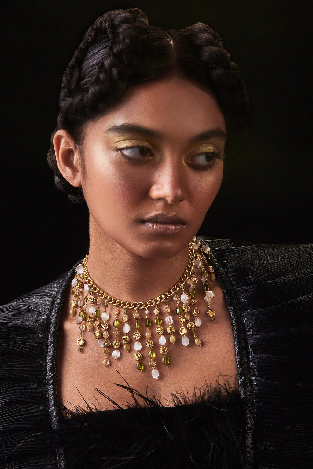 Azra Classic multi Strand Necklace