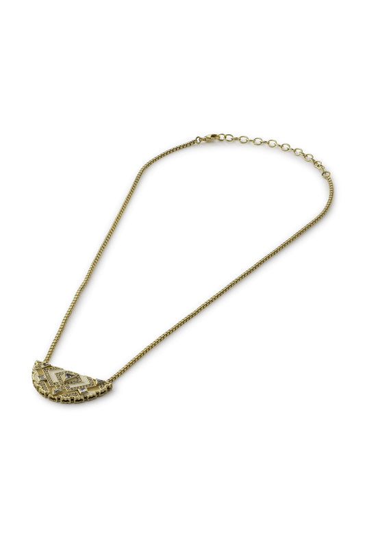 Amelia Crescent Necklace