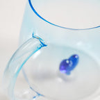 3D Blue Heart Ombre Mug Set Of 2 450ml