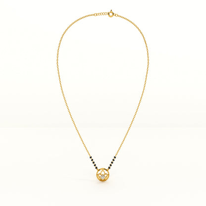 Eternal Lotus 925 Sterling Silver Mangalsutra