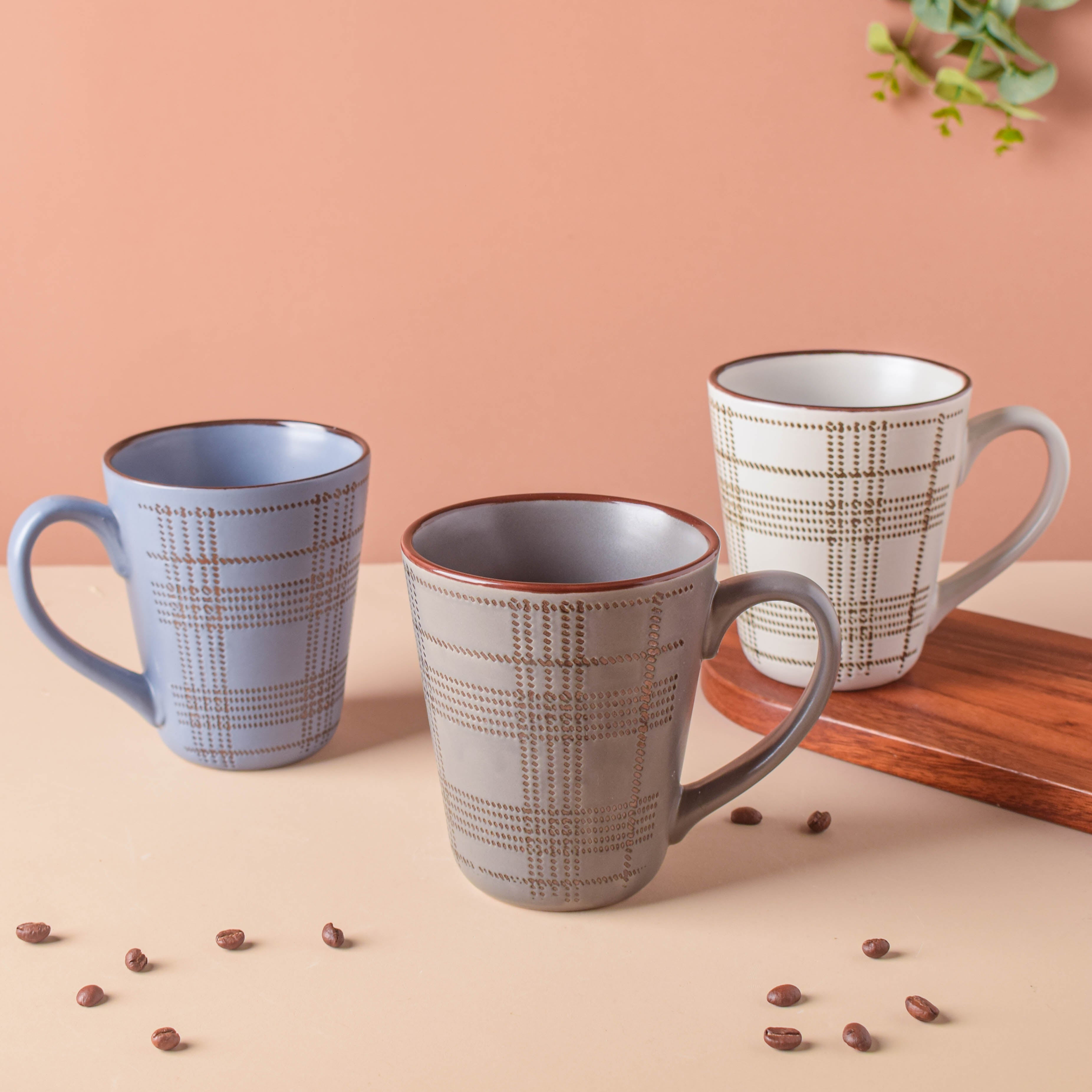 Checkered Formal Coffee Mug