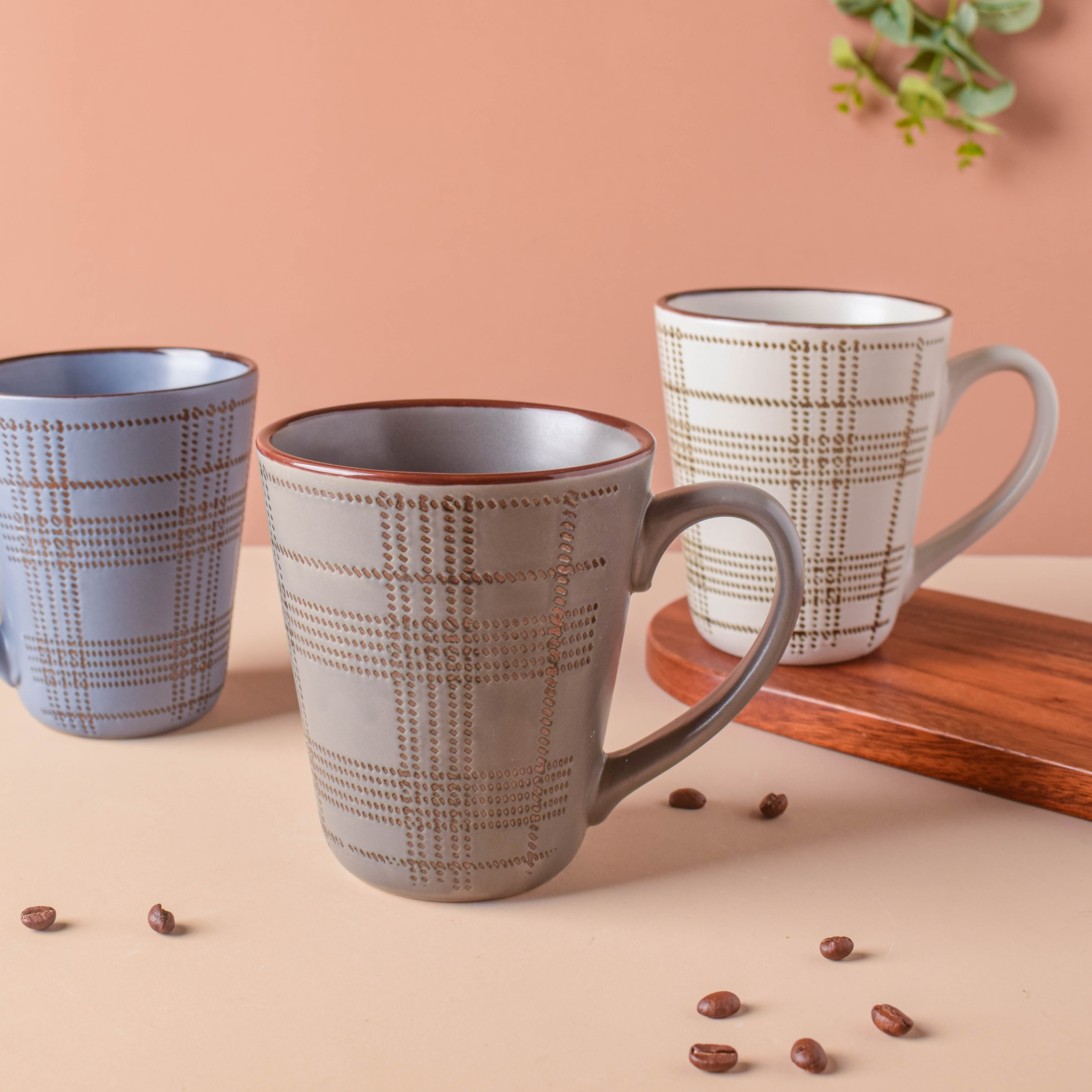 Checkered Formal Coffee Mug