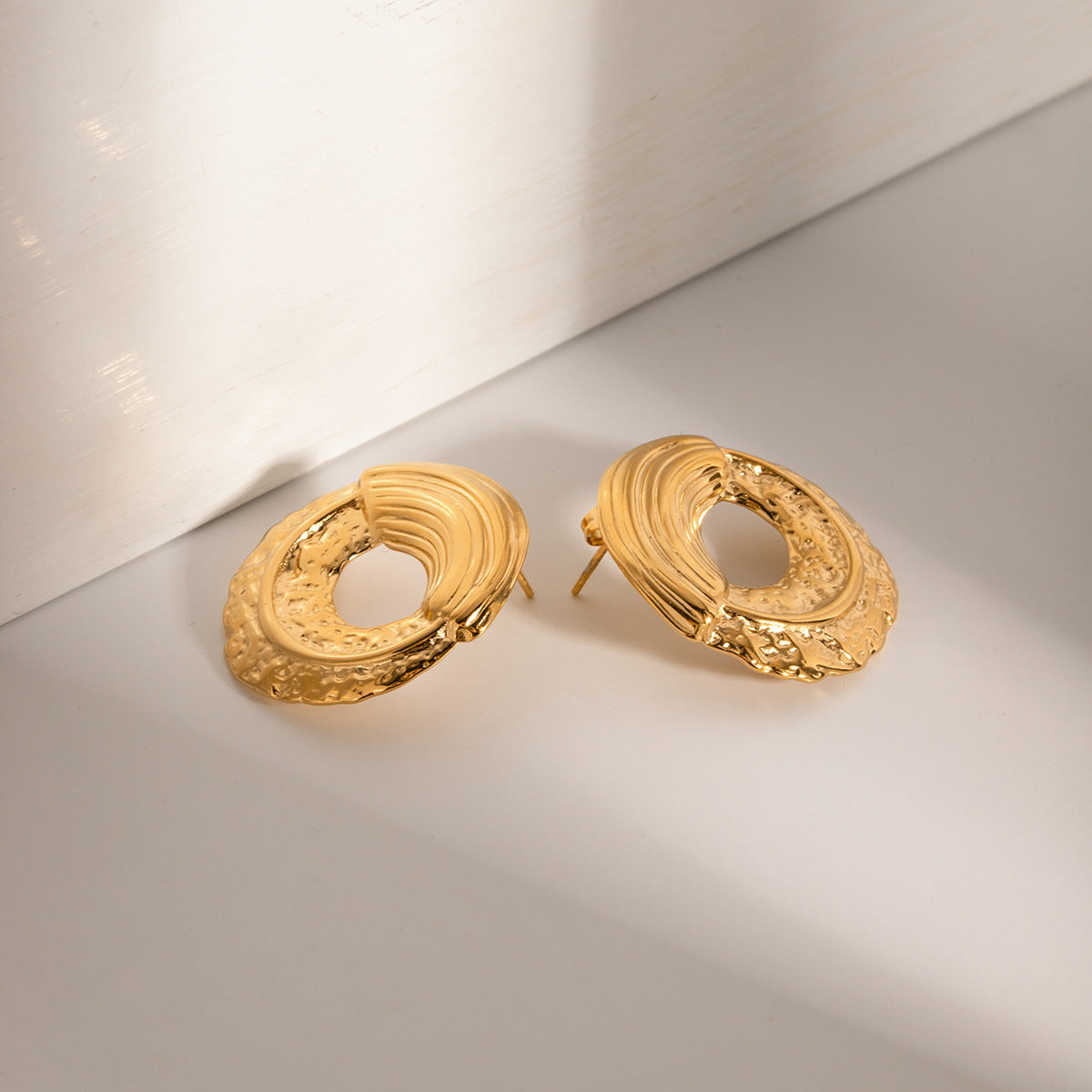 Golden Shards Earrings