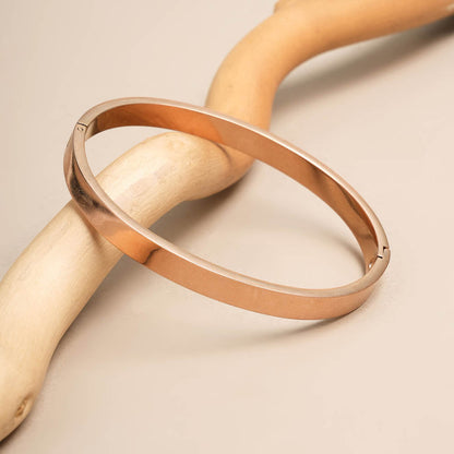 Plain Stackable Bangle Bracelet | 6MM