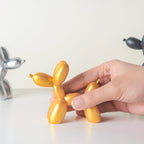 Balloon Dog Resin Mini Showpiece Golden