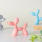 Balloon Dog Resin Mini Showpiece Pink