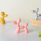 Balloon Dog Resin Mini Showpiece Pink