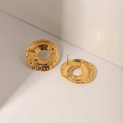 Golden Shards Earrings