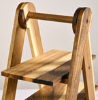 3 Tier Acacia Wood Serving Platter Stand