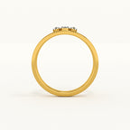 Divine Rift 9KT Gold Lab Grown Diamond Ring