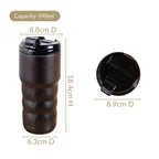 Brewster Grande Insulated Travel Tumbler Black Noir 590ml