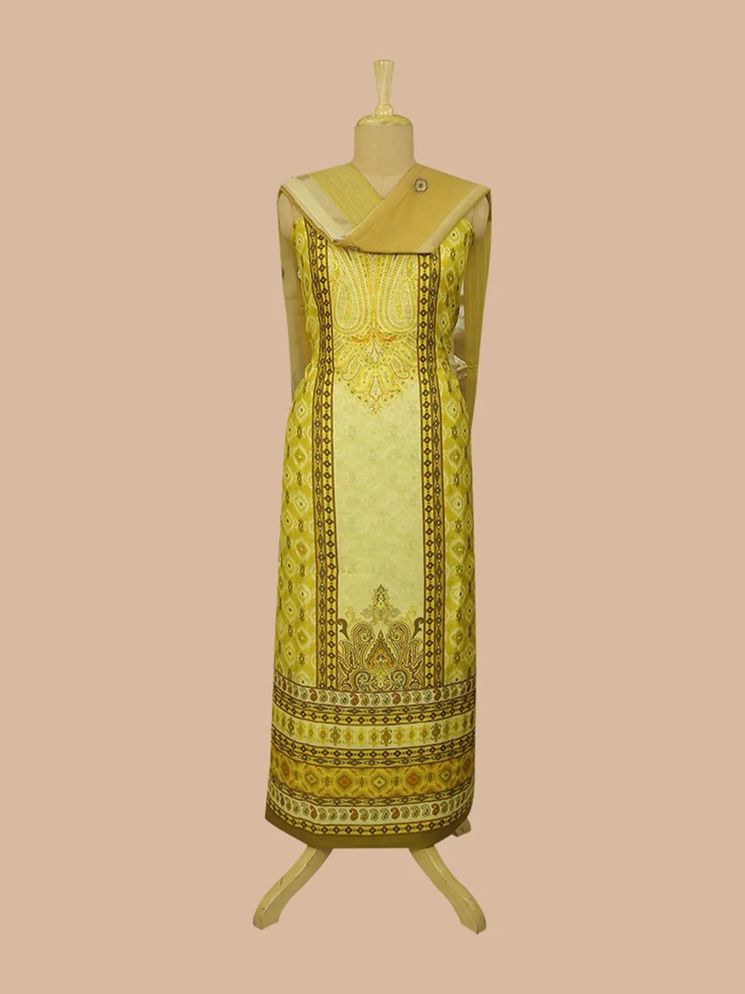 Classic Mustard  Cotton Suit Drapery